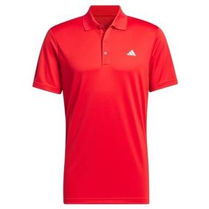 adidas Golf Performance LC-poloshirt voor heren - Collegiale Rode Sport - XL