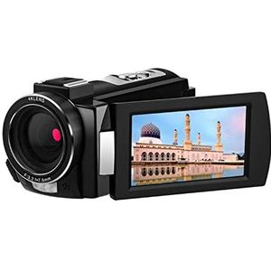 Vlogcamera, 4K Video Camera Camcorder Professional Digital Camera 4K Full HD WI-FI Video DV Camera Night Vision Build-in MIC Camcorder With Remote Control