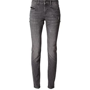 Miracle of Denim M.O.D. Dames Jeans Suzy - Skinny Fit - Grijs - Florencia Grey W25-W34 katoen, Florencia Grey 3414, 31W x 30L