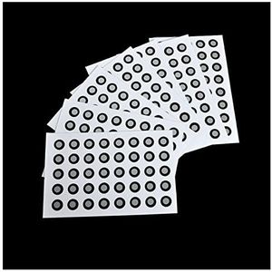 Scanning Marking Dots 2000 punten Handheld 3D -scanner Target Pointr met hoge reflecterende markeringspunten, 3 mm binnen en 6 mm buiten Binnenmarkeringspunt Meetpunt Markering