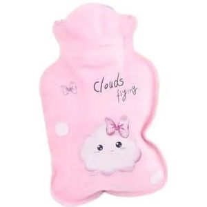 Warmwaterkruik 2 stuks cartoon hand po warmwaterfles mini warmwaterflessen draagbare handwarmer meisjes zak handen voeten warm water zakken warm water zak (YD)