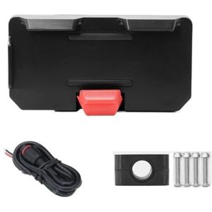 Telefoonhouder Motorfiets Voor Yamaha Voor TRACER 900 GT 2018 12 MM/16 MM/22 MM Telefoon Navigatie Beugel Draadloos Opladen USB Navigatie Plaatbeugel (Color : 16MM Set)