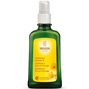 WELEDA CALENDULA MASSAGEOLIE 100 ml - Natuurlijke verzorging voor een kalmerende massage - Biologische en 100% natuurlijke ingrediënten