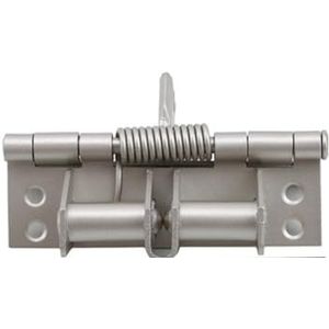 Deurveerscharnier, Veerbelaste metalen scharnieren for deuren goud zilver(Silver)