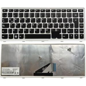 Russisch-Latijn-Spaans toetsenbord voor Lenovo voor Ideapad U310 Touch U310-ITH Notebook Wit frame toetsenborden T3D1-SPA RUS 9Z.N7GSQ.30R(LA Latin)