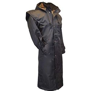 Walker and Hawkes Midland - Outdoor mantel - country-stijl/maxi-lengte - met afneembare capuchon/gesealde naden - nylon - MARINEBLAUW - 3XL (48""-50"")