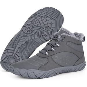 Orgonite Unisex blotevoetenschoenen voor dames en heren, sneldrogende trailschoenen, ademend, fitnessschoenen, zacht, licht, badschoenen met antislipzool en brede teenbox, W1 Grijs, 40 EU