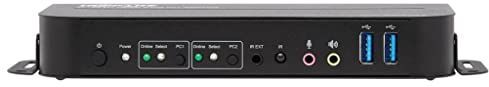 Eaton - KVM-switch - Zwart - 2-poorts - HDMI/USB - 4K 60Hz HDR HDCP 2.2