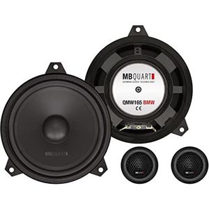 MB Quart QM165 - 16,5 cm luidspreker-componentensysteem - compatibel met BMW E46