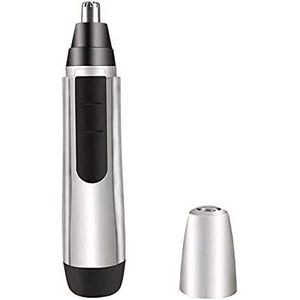 OIFAODAO, Draagbare neus-oortrimmer, pijnloos haarverwijderaar-scheerapparaat for gezicht, elektrisch scheerapparaat for dames en heren, werkt op batterijen ，Neushaartrimmer