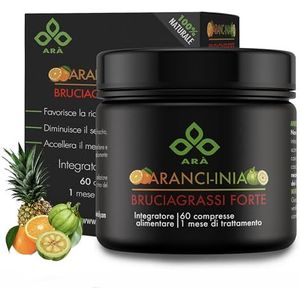 ARÀ |Snelle krachtige vetverbranding, sterke drainage voor gewichtsverlies met Garcinia, groene koffie, guarana en bromelina. 60 cpr keto gemakkelijk in te slikken. 100% natuurlijk | ARANC-INIA