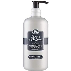 Tesori d'Oriente - Vloeibare Zeep - Witte Musk - 300 ml - Aromatische Crèmezeep