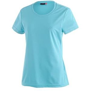 Maier Sports Dames T-shirt Waltraud, eenkleurig piqué-shirt met korte mouwen