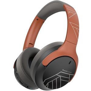 PowerLocus Bluetooth hoofdtelefoon, over-ear, 60 uur speeltijd, draadloze hoofdtelefoon met 4 EQ-modi, Hi-Fi stereo opvouwbare hoofdtelefoon met microfoon voor iPhone/reizen/Android/laptops