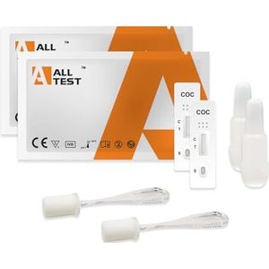 2 Drugstest Cocaïne Speeksel ALLTEST 20 ng/ml drug testing kit drug testing kit thc drug test kits drug test drug tested drug test drug test speeksel kit Cocaïne saliva test Cocaïne test speeksel
