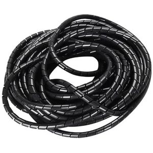 BPABDEITR Spiraalkabelwikkelbuis 8 mm x 12 meter, meerkleurig polyethyleen(Schwarz)