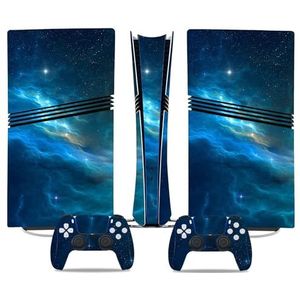 Anti Kras Voor PS5 PRO Skin Digital Edition Console En Controller Vinyl Cover Skins Wraps Krasbestendig, Compatibel Met Voor PS5 Digital Edition Pro 15470 Geen Schuimvorming