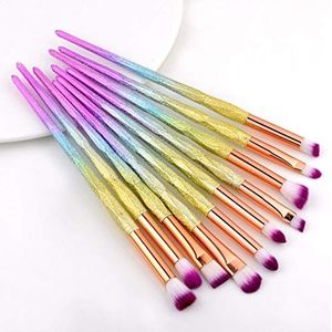 20 stks Professionele Wimper Makeup Borstels Set Eye Shadow Brush EyeBrow Borstel Foundation Mascara Borstels Cosmetische Tools Kits Mascara Make-up Borstel