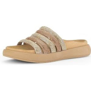 Gabor Damesslippers, slippers, Gold Combi 82, 42 EU