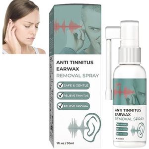 Oorsmeer verwijderaar - Natuurlijke effectieve spray voor tinnitusverzorging - 1ps