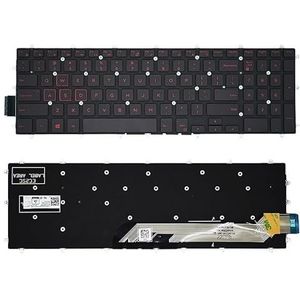 RU-toetsenbord voor G3 3590 3579 3779 3593 G5 5500 5565 5567 5570 5590 5587 5575 5770 5775 G7 7588 7570 7580 7587 7566 7778(US Red Word)