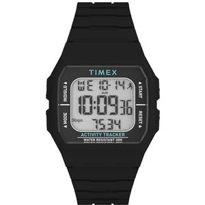 Timex Unisex Ironman Classic 40mm Watch - Black Strap Digital Dial Black Case