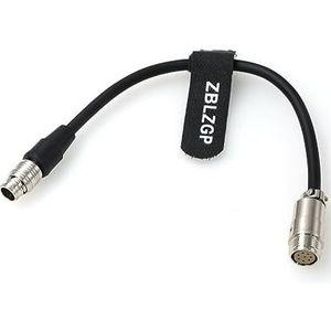 ZBLZGP Hirose 8-pins naar Hirose 20-pins lens conversie kabel voor Canon Zoom Serve Control (20 pin-8 pin)
