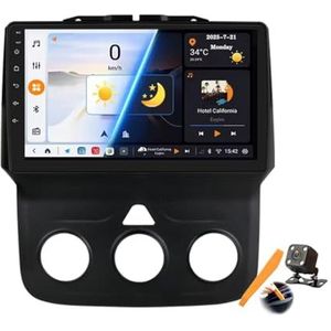 Y500s,YLOXFW Android 15.0 Autostereo Vervanging voor Do-dge Ram 1500/2500/3500 Manual AC 2013-2018 Radio GPS Sat Navi 9'' Cartablet Multimedia Video Player FM BT Ontvanger