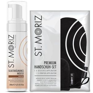 St. Moriz Professionele mousse + premium applicatorset (M)