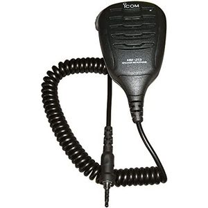 Icom HM-213 waterdichte drijvende luidspreker, zwart, één maat