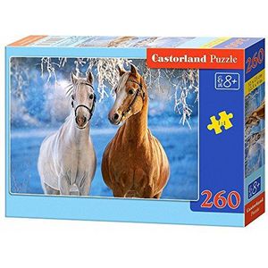 Castorland Legpuzzel The Winter Horses 260 Stukjes