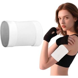 Omnipod Dexcom Freestyle Libre beschermt de insuline-pod pod en beschermt de insuline-pod tijdens het sporten (wit, L)