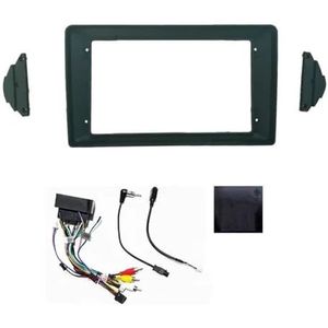 Voor Fiat Voor Tipo Voor Egea 2015 2016 2017 2018 Autoframe Fascia Adapter Canbus Box Decoder Radio Dashboard Montage Paneel Kit Auto Fascia Radio Paneel(SET)