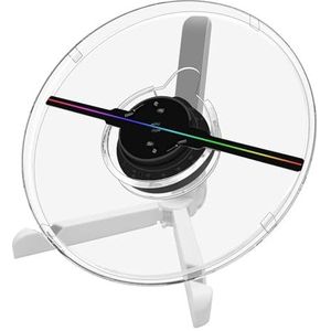 25cm 3D Hologram Projector Fan Desktop Advertising Machine Blote Oog Wifi Led Logo Holografische Light Player