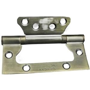 Verdikte roestvrij staal stil lager scharnier voor platte opening deuren huisverbetering deur scharnier accessoires dubbel (roestvrij staal scharnier-Honggu (een paar))
