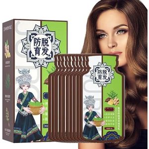 Gemberplantenextract Anti-haaruitval haarshampoo, Gember haargroeishampoo, Anti-haaruitval Gembershampoo (Color : 1Box)