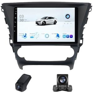 Android autoradio geldt voor Toyota Avensis 3 2015-2018 Carplay Android Auto,10 inch 2.5D touchscreen auto radio met GPS navigatie Bluetooth RDS WiFi stuurwiel afstandsbediening(NF-7)