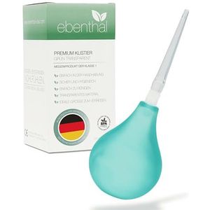EBENTHAL-VITAL hygiënische darmspoeling incl. handleiding - Darmreiniging BPA-vrij - klysma voor darmspoeling - hoogwaardige darmreinigingsset 225 ml