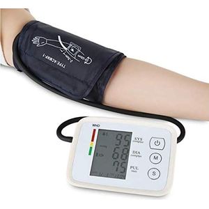 Bloeddrukmeter - Draagbaar - Digitale Bloeddrukmeter - Oplaadbaar - Geschikt voor Gezinnen