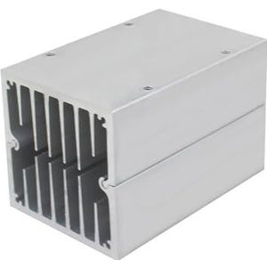 FULIMEI Windradiator Tunnel for High Power Halfgeleider Heatsink Aluminium Profiel Radiatoren Gesegmenteerde Koellichaam DIY 60 * 60(60 60 90mm)