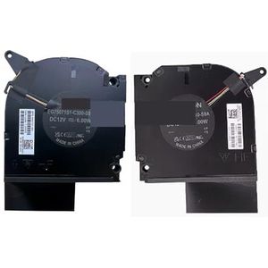 80W 12V Notebook Koeling CPU GPU Ventilator Voor HP OMEN 16-WF XF U TPN-C167 C168 N44737-001 EG7EG75071S1-C300-S9A C310-S9A(CPU GPU fan)
