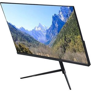HD LCD-scherm, HD-resolutie 1920x1080 16:10 Zwart Anti-interferentie 24-inch Computermonitor voor Thuisbeveiligingssysteem