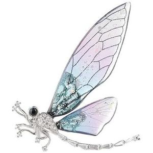 Mode Transparante Dragonfly Broches Voor Vrouwen Kleding Accessoires Vlinder Broche Sieraden Vlinder Fee