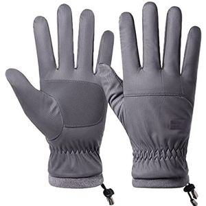 Paardrijhandschoenen Fietshandschoenen Winter Warm Ski Gloves Touchscreen Plus Fluwelen Warme Buitenlip Rijhandschoenen Hardloophandschoenen Sporthandschoenen (Color : F, Size : One Size)