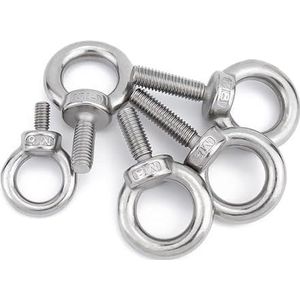 Ooghaakbout, 1 STUKS 304 Hijsoogbout Zware Marine Hijsoogbouten Schroef Oogbout(M6)