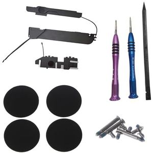 PLCPDM 1 Paar A1278 Rechts Speaker+Rubber Voeten+Back Cover Schroeven Voor 13.3 ""A1278 2008 2010