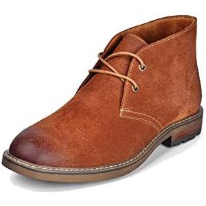 SVAASA Men's Boots， Herfst en winter herenlaarzen, hoge laarzen, heren tooling laarzen, plus size warme antislip lederen laarzen (Color : B, Size : 47)