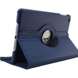 Tablet Case Flip Stand PU Leather Cover Geschikt for Samsung Galaxy Tab A 9.7'' SM T550 P550 P555 ​​T555C (Color : Dark blue, Size : SM-T550 T555 P550)