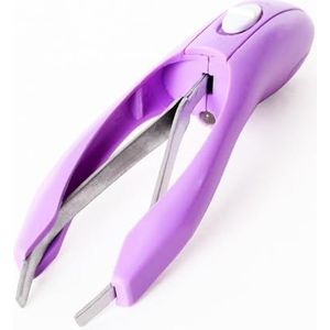 CaliCosy - Intrekbare Pincet - Paars - Met LED-verlichting - Ergonomisch