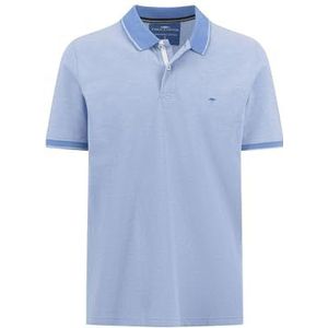 FYNCH-HATTON Polo, 2 tinten, blauw (crystal blue), XL
